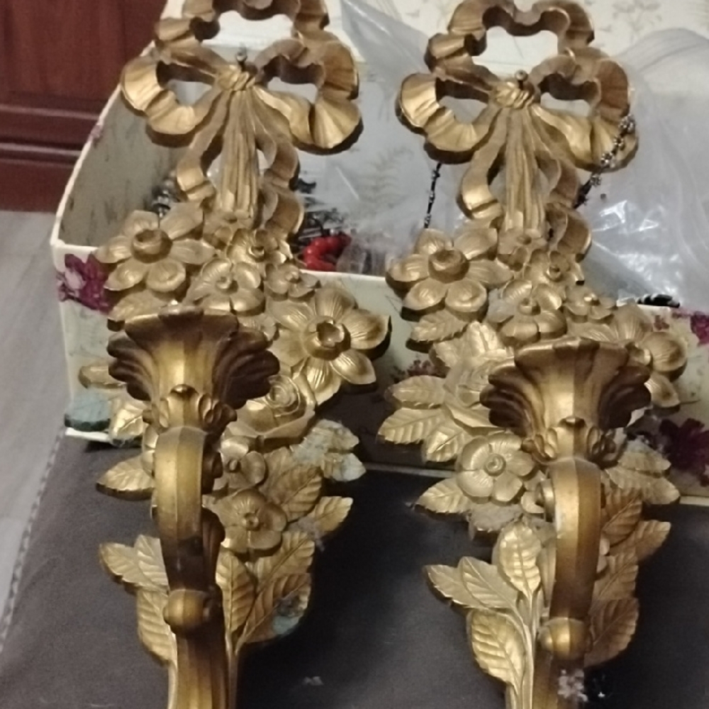 Elegant Gold Wall Sconces